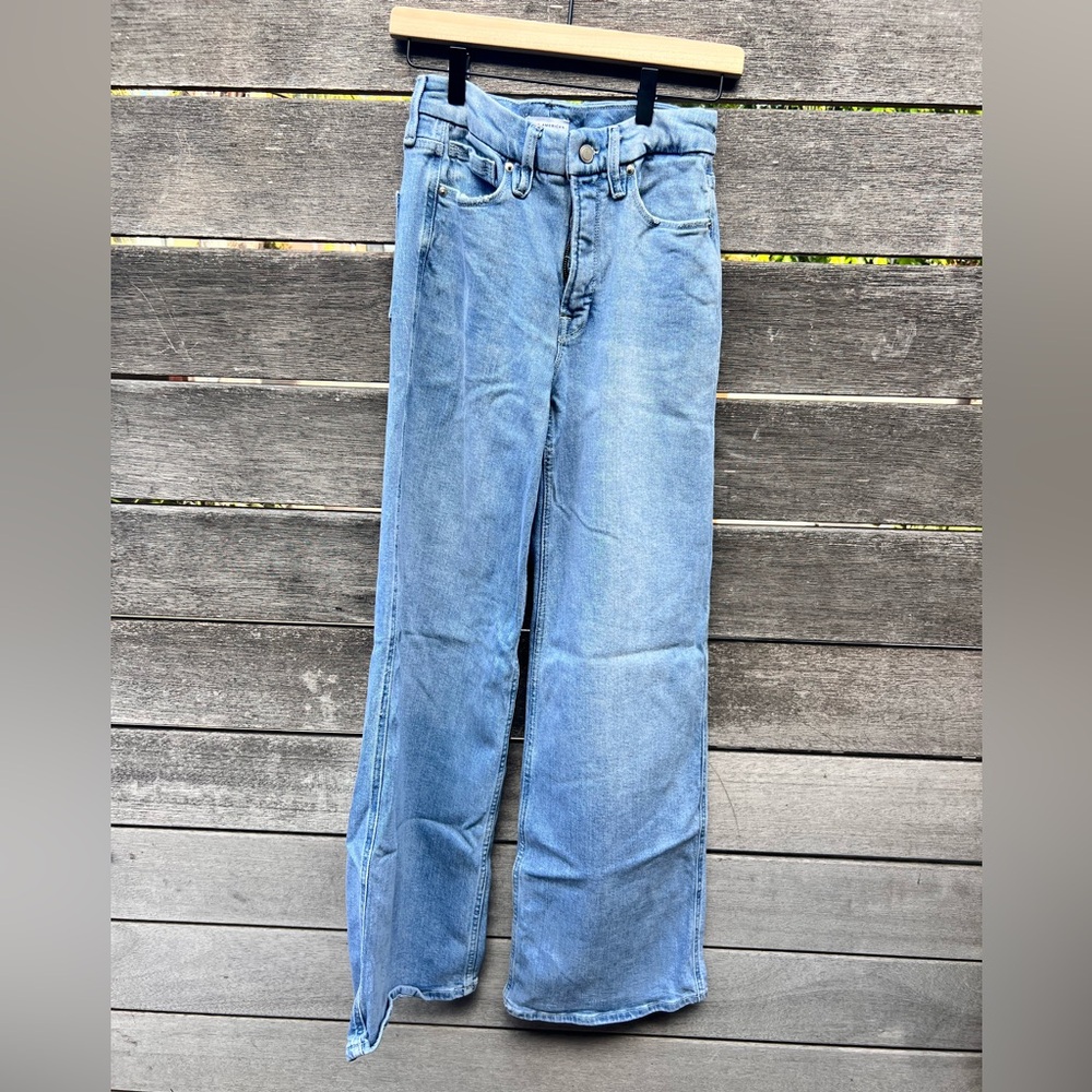 Wide leg Good American jeans